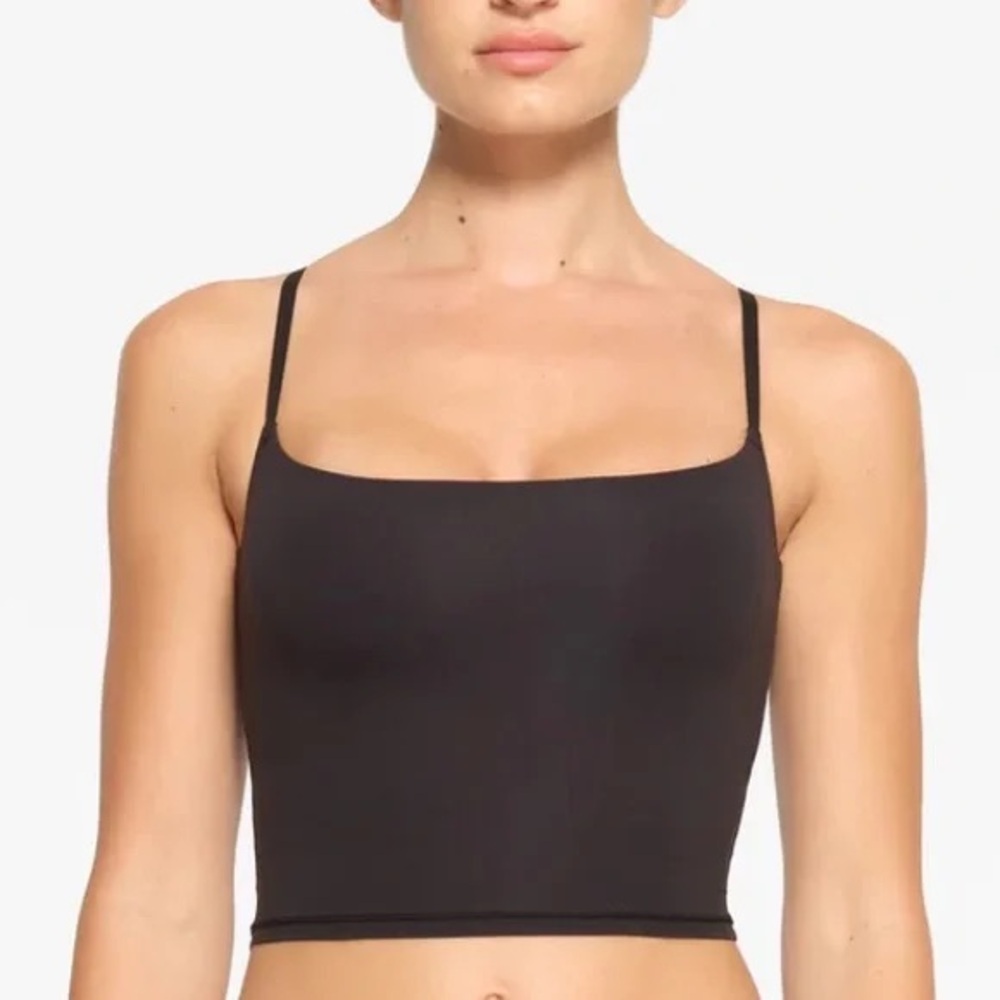 Chic Black Spaghetti Strap Top - image 1